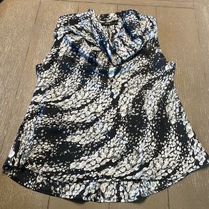 Cowl neck tank